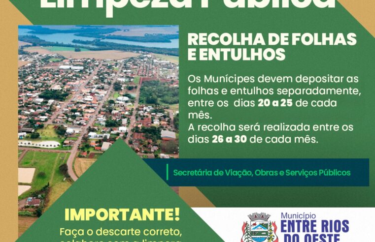 Coleta de lixo em Entre Rios: veja os dias corretos ♻️🗑️