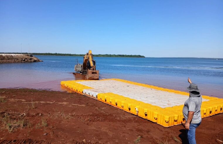 Deck do Terminal Turístico Alvorada de Itaipu recebe reforço 🚤🔧