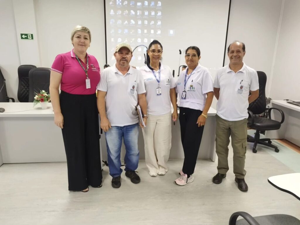*Santa Terezinha participa do lançamento da campanha “Aqui dengue não entra”, do Sesc/PR*

A coordenadora de Endemias, do Departamento de Vigilância e