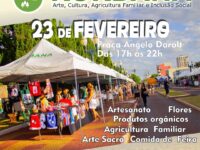 Anota na agenda que este final de semana tem Feira Rurbana!

 Domingo 23 de fevereiro na praça Ângelo Darolt

 Das 17h às 22h.