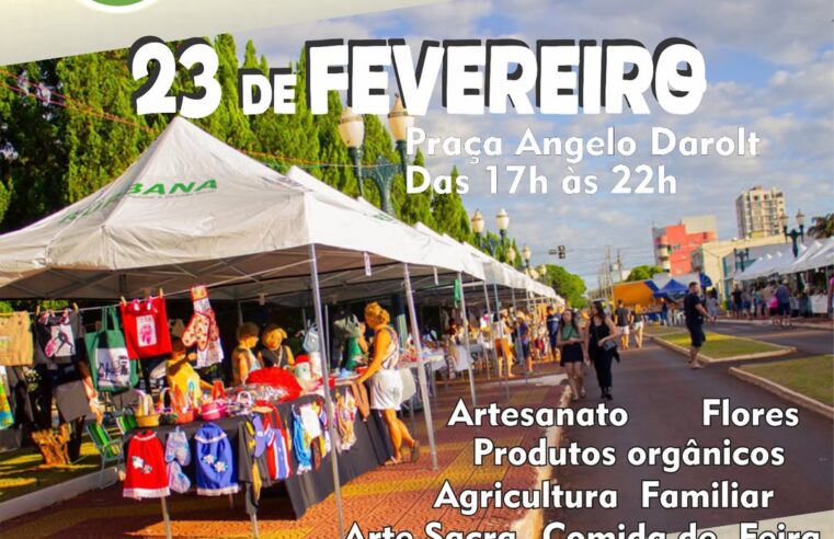 Feira Rurbana em Medianeira 🛍️ Não Perca Neste Domingo!