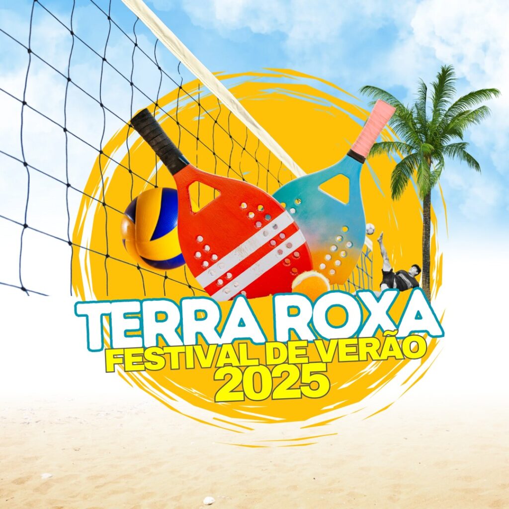Vem aí o evento mais esperado do ano, Terra Roxa Festival de Verão 2025

A Administração Municipal, através do Departamento de Esporte e Recreação, em