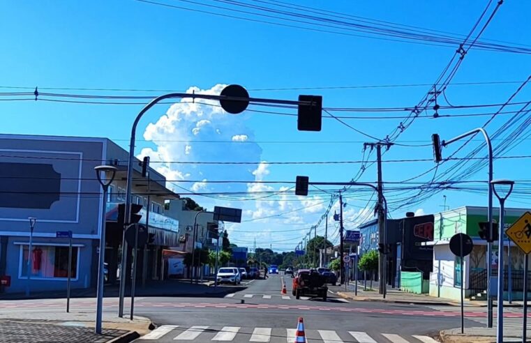 Semáforo apagado em Santa Terezinha de Itaipu 🚦⚠️ Atenção!