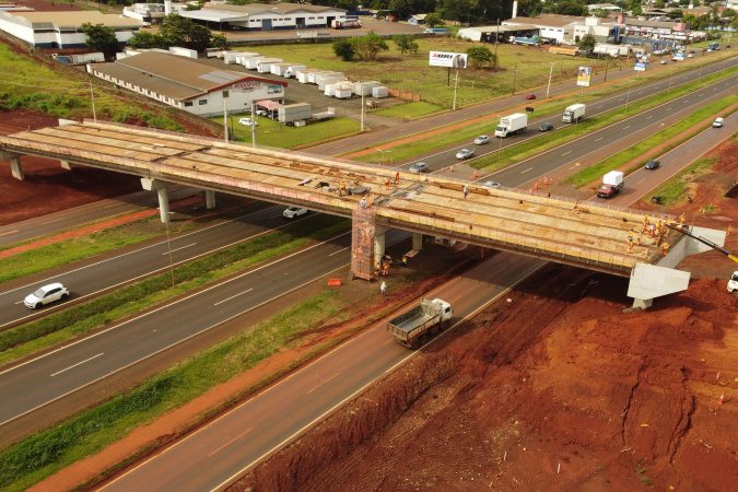 Obra da Perimetral Leste de Foz avança! Veja o progresso 🚧