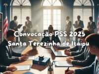 Convocação PSS 2025 Santa Terezinha de Itaipu