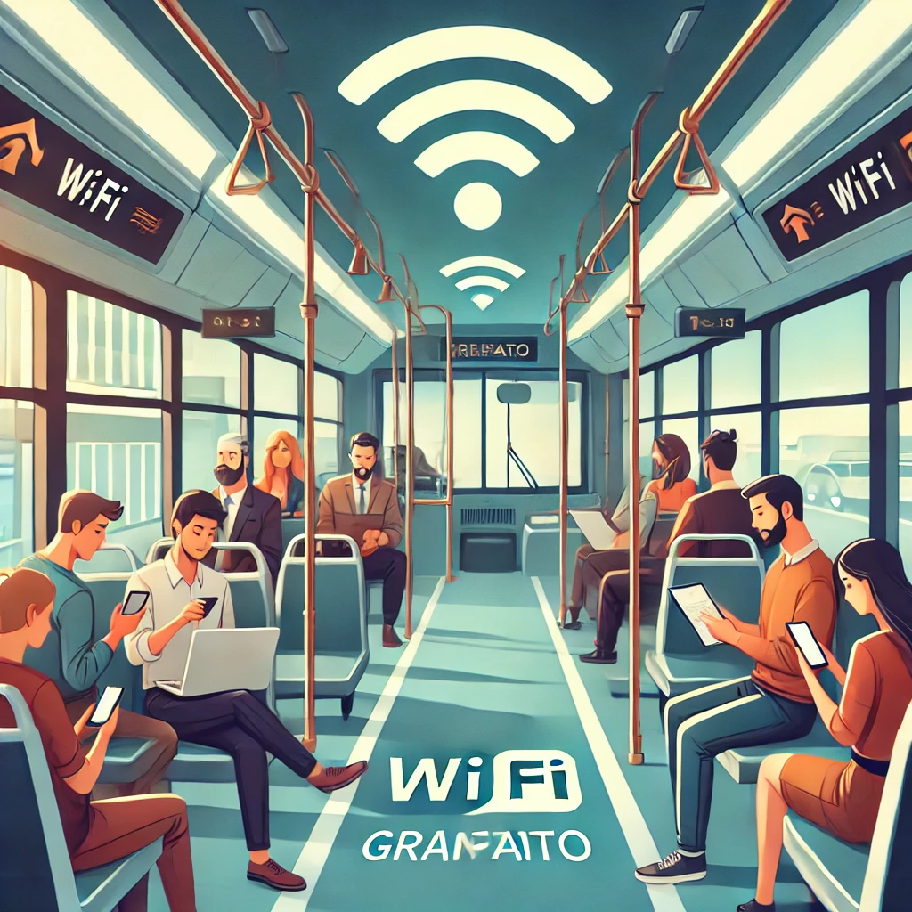 Wi-Fi grátis nos transportes? 🚍📶 Novo projeto em análise!