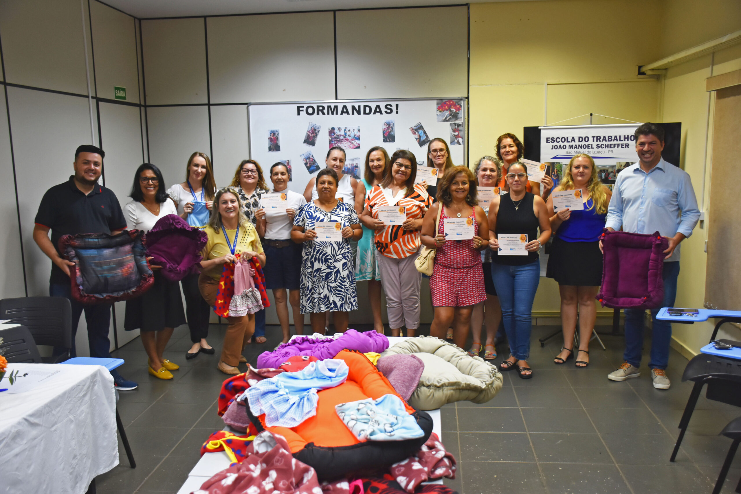 Encerramento do Curso de Roupas para Pet em São Miguel 🚀