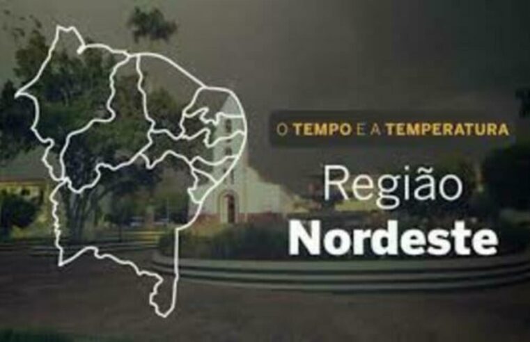 Nordeste segue com chuvas e trovoadas! Veja a previsão ☔⚡