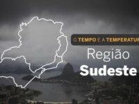 PREVISÃO DO TEMPO: Sudeste terá céu com poucas, nesta quinta-feira (20)