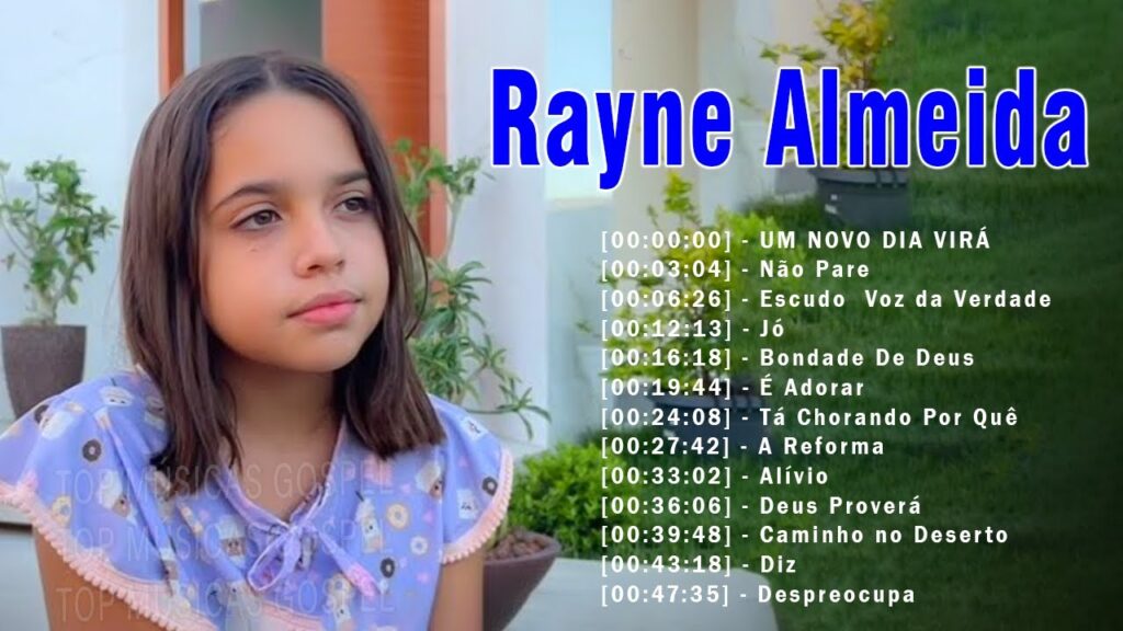 Rayne Almeida - UM NOVO DIA VIRÁ, ... Só As Melhores Música Gospel Mais Tocadas 2024 - Com Letra