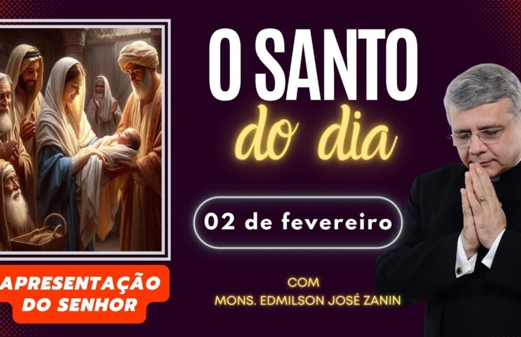 Apresentação do Senhor: Comemore o Santo do Dia 02 Fevereiro 🙏