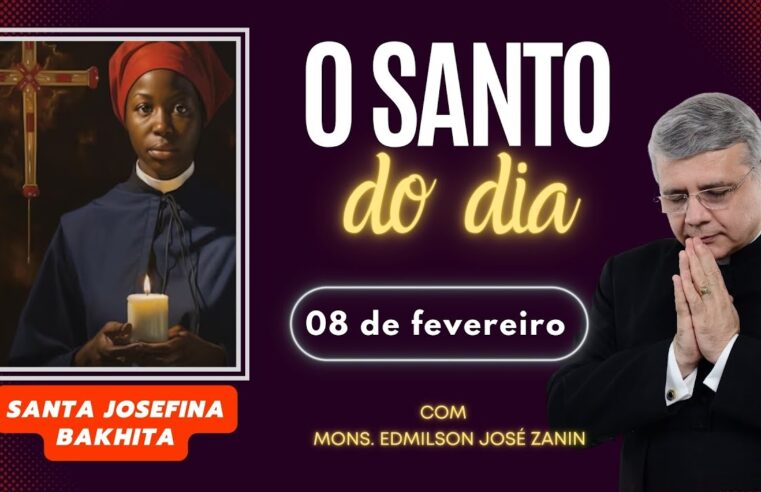 Santo do dia 08/02 🙏 Conheça Santa Josefina Bakhita!