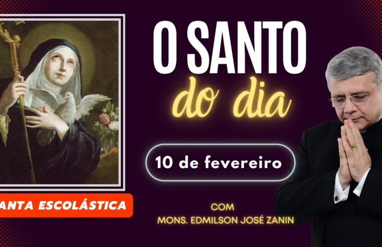 Santo do Dia 10/02: conheça Santa Escolástica 🙏✨