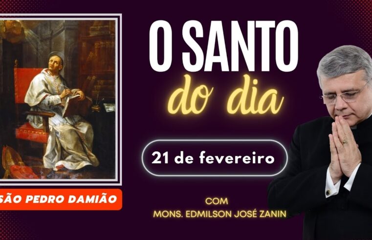 Santo do Dia 21/02 São Pedro Damião – História e Milagres ✨