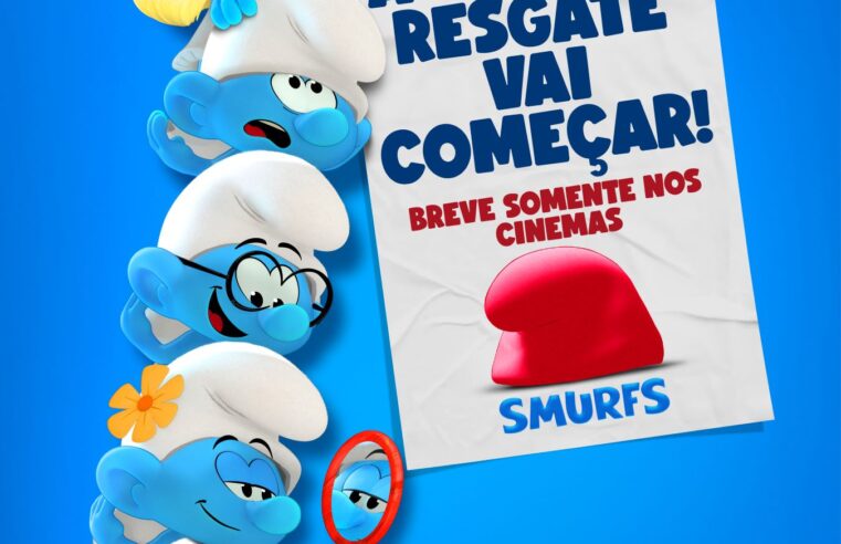 ‘Smurfs’ revela primeiro trailer e pôster com Rihanna!