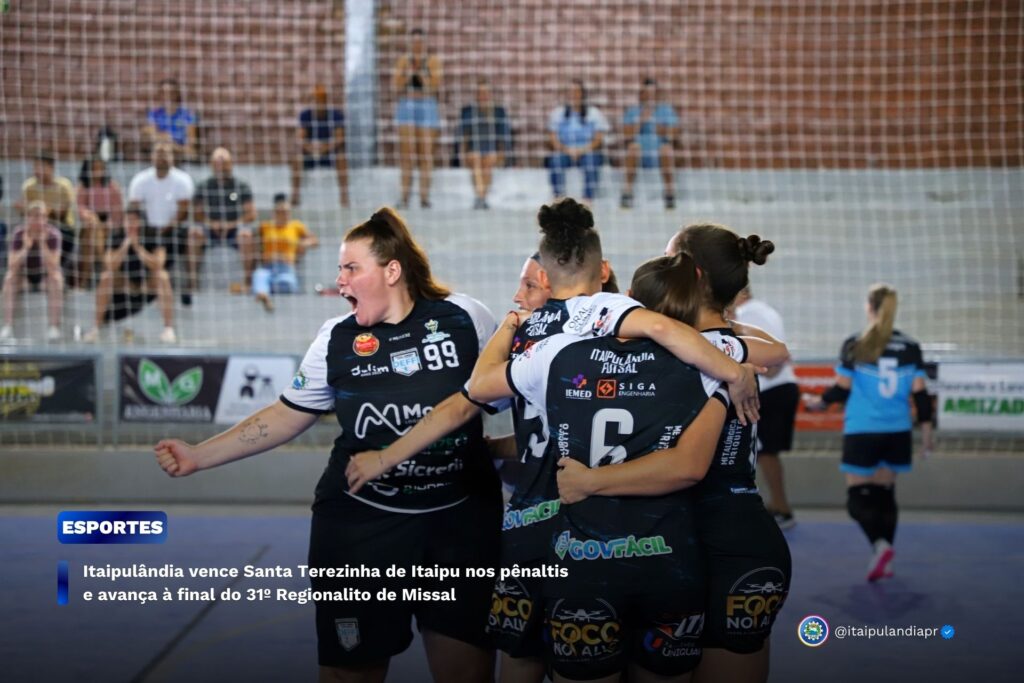 #ESPORTE  Itaipulândia vence Santa Terezinha de Itaipu nos pênaltis e avança à final do 31º Regionalito de Missal

Em uma partida equilibrada contra S