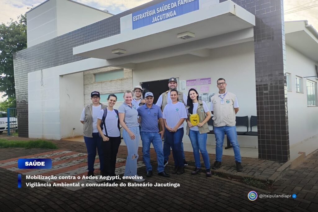 #BALNEÁRIOJACUTINGA  Mobilização contra o Aedes Aegypti, envolve Vigilância Ambiental e comunidade do Balneário Jacutinga

Dentre os dias 10 e 11 de m