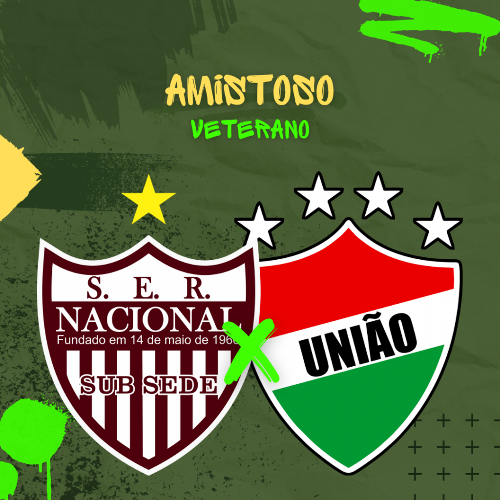 Nacional devolve o placar e vence o União em amistoso do Veterano