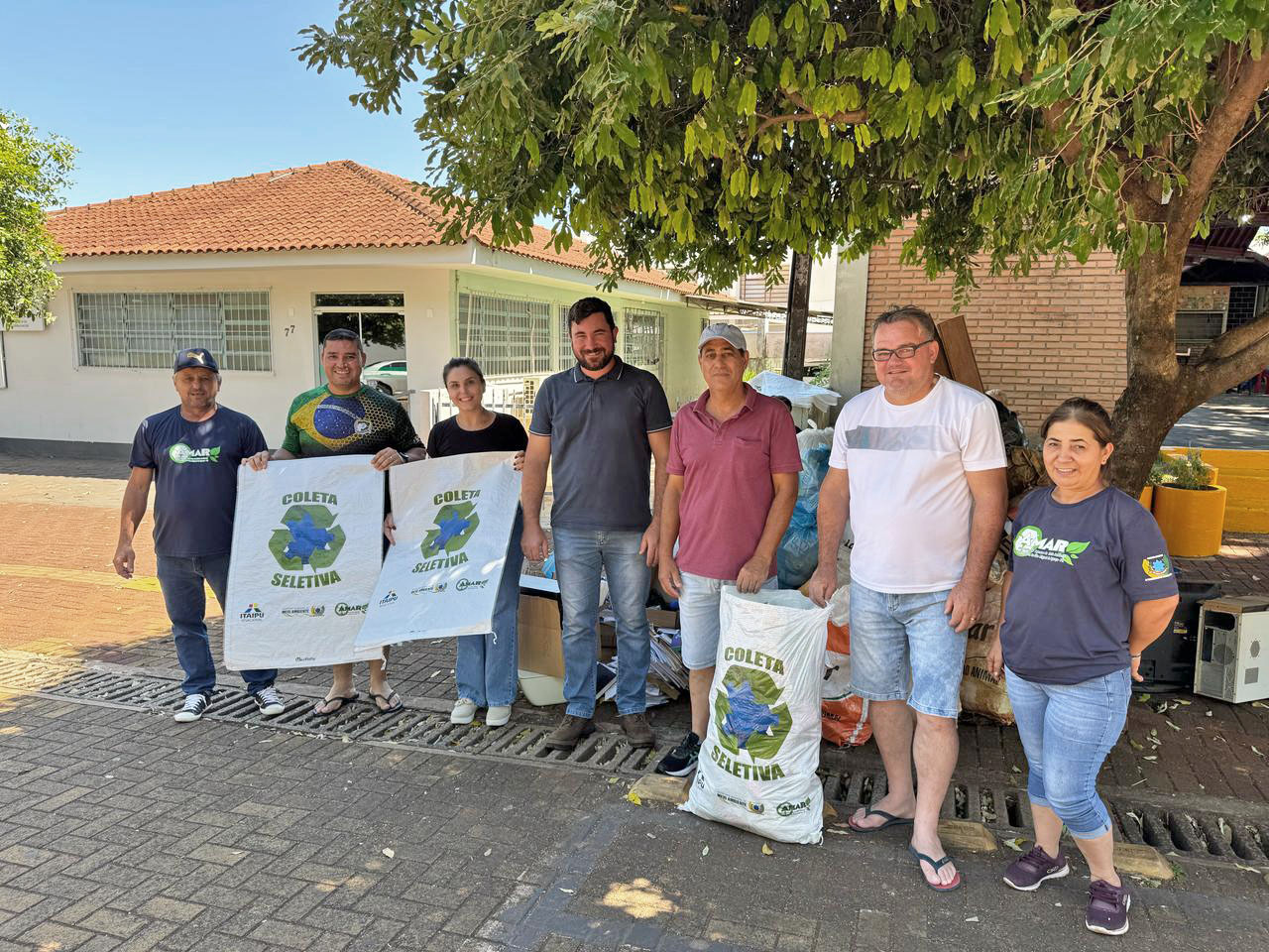 Recicla SMI recolhe 300 kg de recicláveis em São Miguel