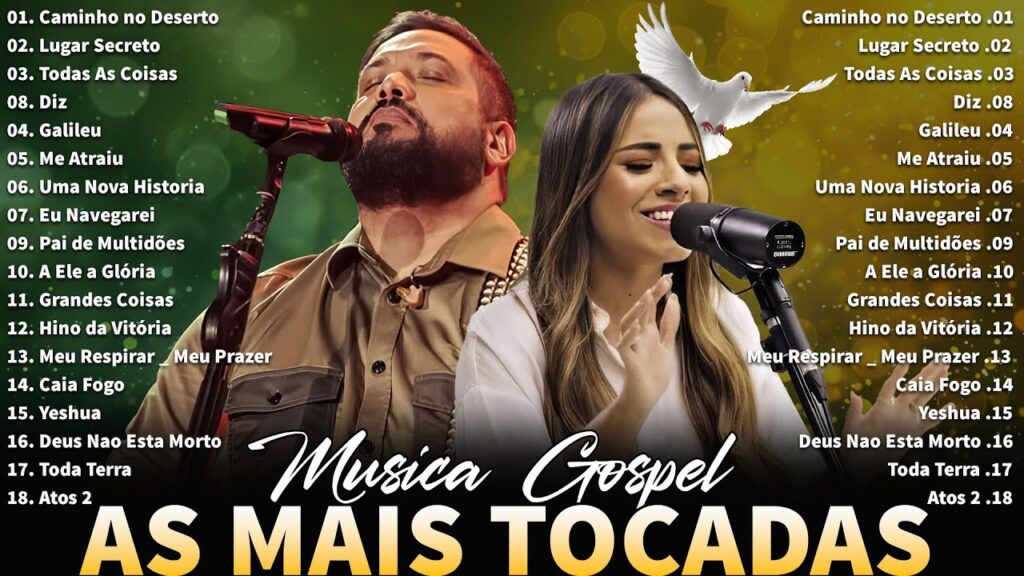 Louvores De Adoração As Melhores Músicas Gospel 2025 - Isaías Saad,Gabriela Rocha, Fernandinho...