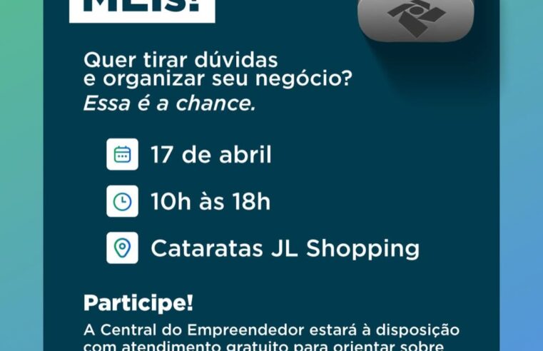 MEIs de Foz: atendimento gratuito no dia 17 de abril 📝