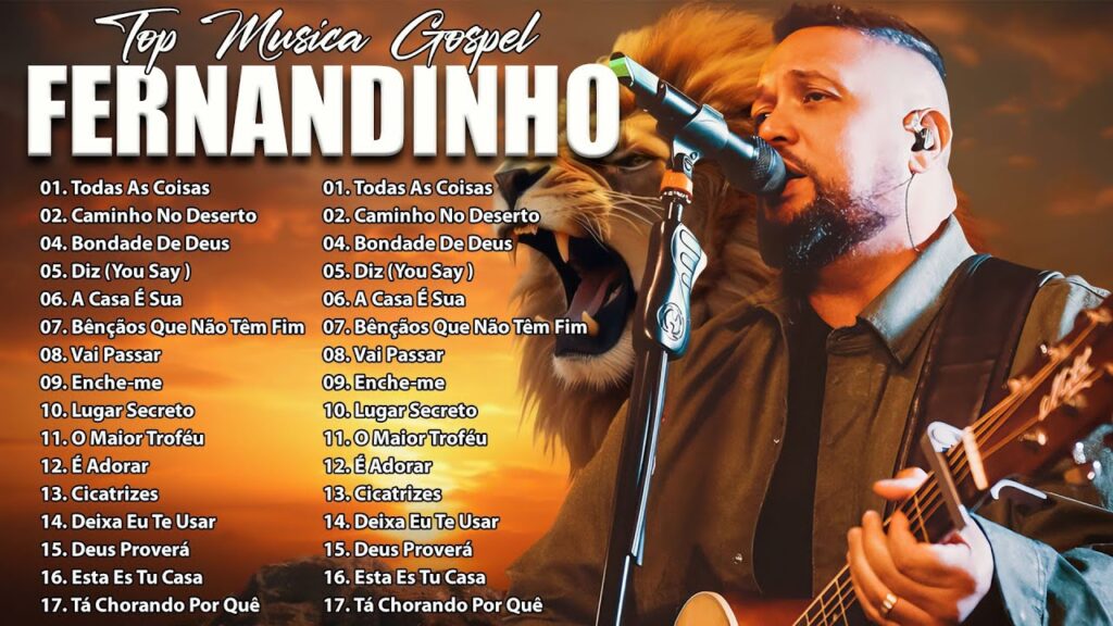 Fernandinho - Louvores De Adoração As Melhores Músicas Gospel 2025 - Isaías Saad,Gabriela Rocha...