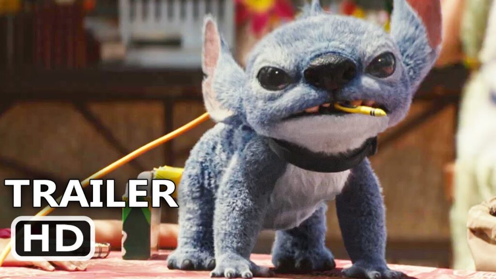 LILO E STITCH "Stitch imita um cachorro" Cena (2025)