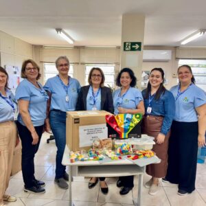 A Secretaria Municipal de Educação firmou uma parceria com a Fundação Dorina Nowill Braille Brics para Cegos, por meio do programa Lego Braille Brics,