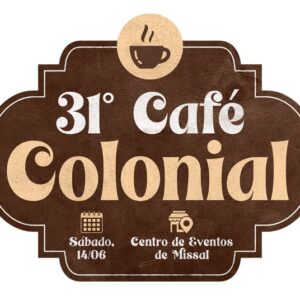 CAFÉ COLONIAL DE MISSAL

O tradicional Café Colonial de Missal chega a 31ª edição e tem data definida. Será no dia 14 de junho, a partir das 18h, no C