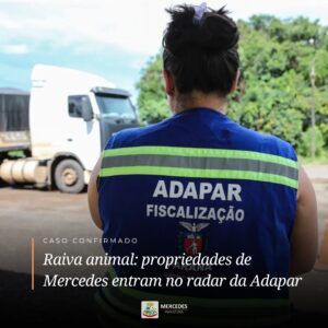 Após a confirmação de um caso de raiva animal em Porto Mendes (Marechal), alertamos para os cuidados com a doença.

 O que você precisa saber:
 Propri