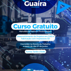 O Município de Guaíra abre inscrições para curso de Manufatura Aditiva e Prototipagem pelo Qualifica Paraná

O Município de Guaíra, por meio da Secret