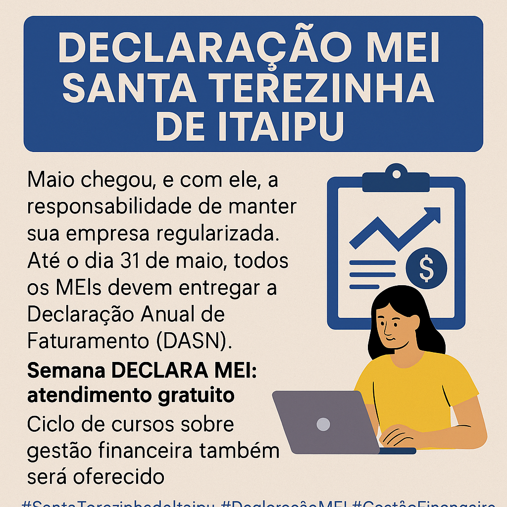 3 ações para entregar a declaração MEI em Santa Terezinha
