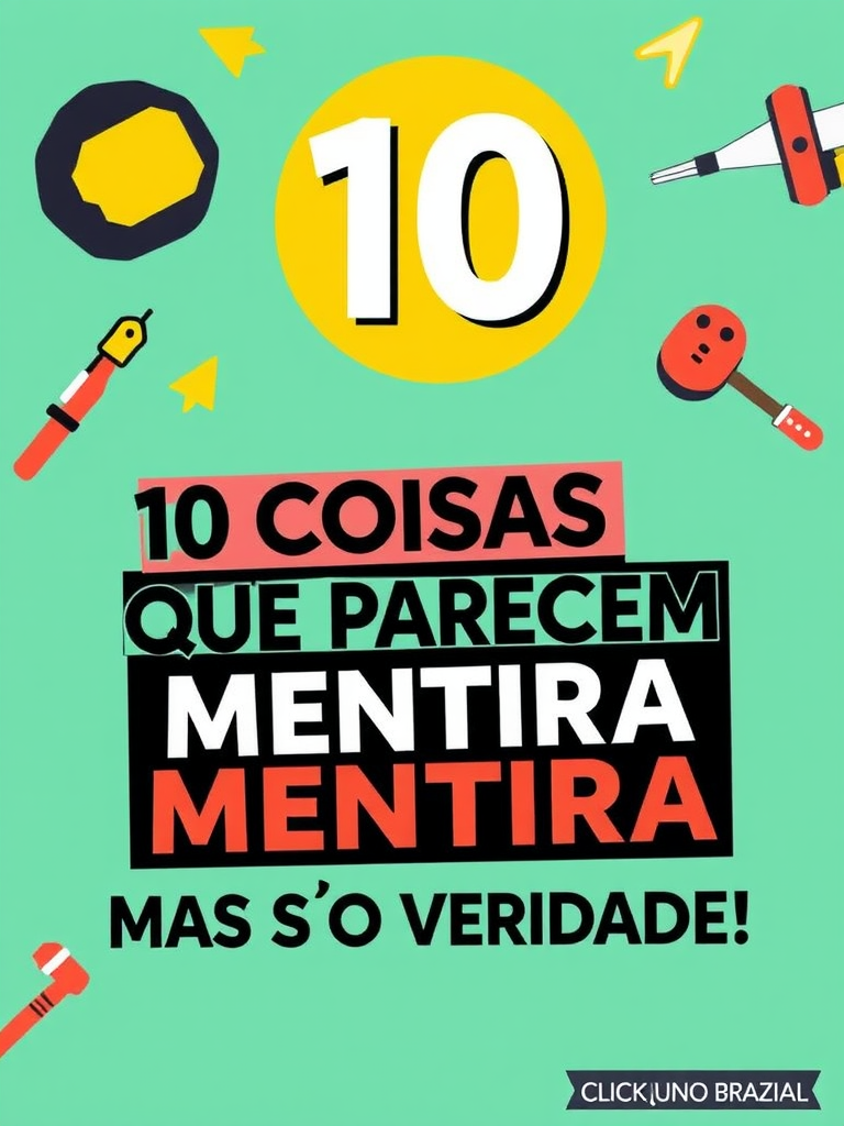 10 Coisas Que Parecem Mentira, Mas São Verdade!