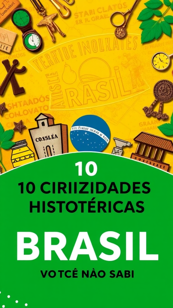 10 Curiosidades Históricas do Brasil que Você Não Sabia
