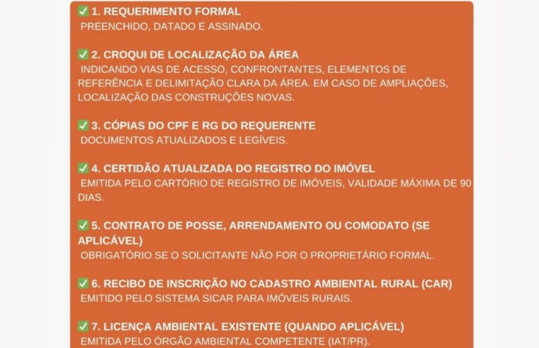 Certidão de Uso do Solo em Santa Helena: 8 documentos obrigatórios