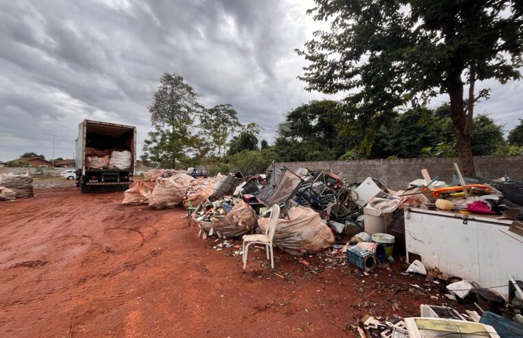 UVR de Mundo Novo reforça coleta correta de lixo eletrônico