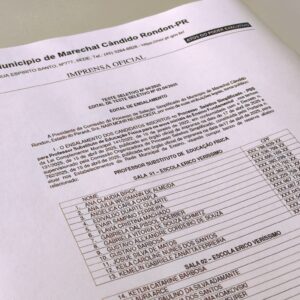 Prova do processo seletivo simplificado para professor substituto de educação física acontece neste sábado

A Secretaria de Educação de Marechal Cândi