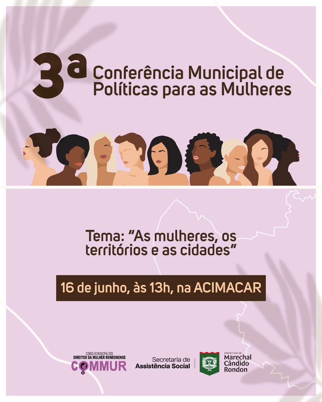 3ª Conferência Municipal das Mulheres acontece em Marechal Rondon