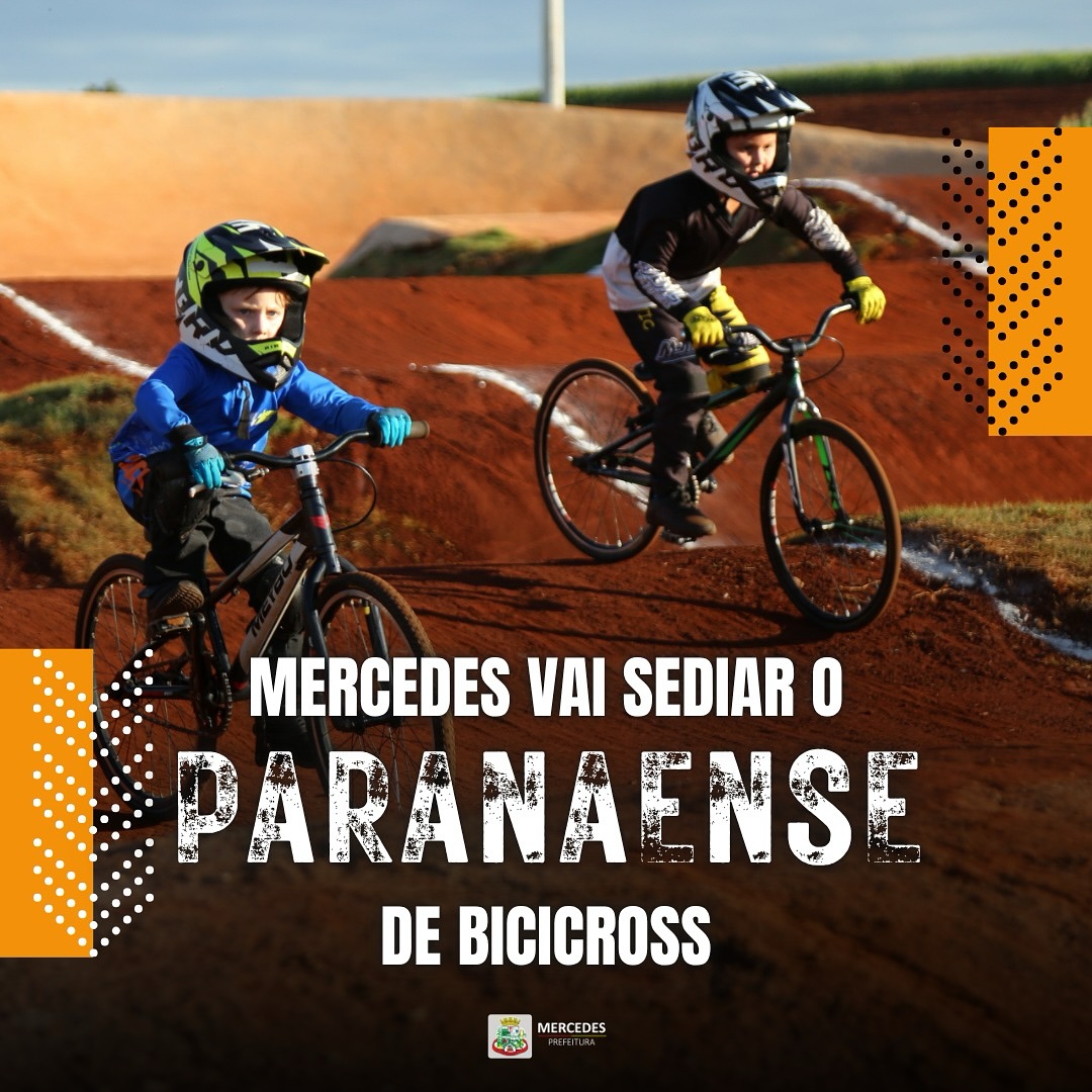 3ª etapa do Paranaense de Bicicross BMX agita Mercedes neste fim de semana