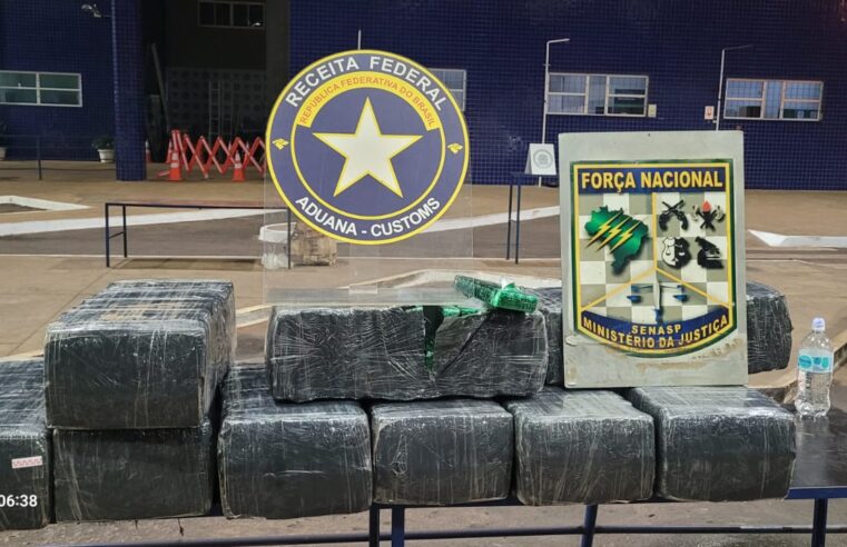 Receita Federal apreende 207 kg de maconha na Ponte da Amizade