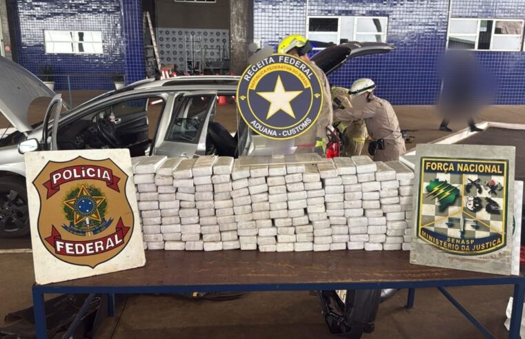 Receita Federal apreende 140 kg de maconha na Ponte da Amizade