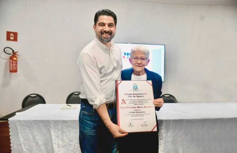 Irmã Terezinha é homenageada em Foz do Iguaçu por acolher migrantes