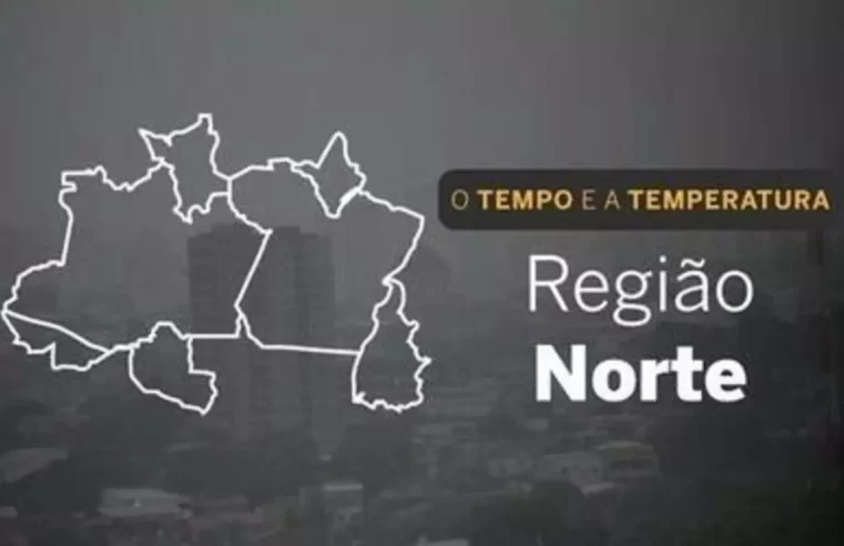 Previsão do tempo Norte: pancadas de chuva e trovoadas (17/06)