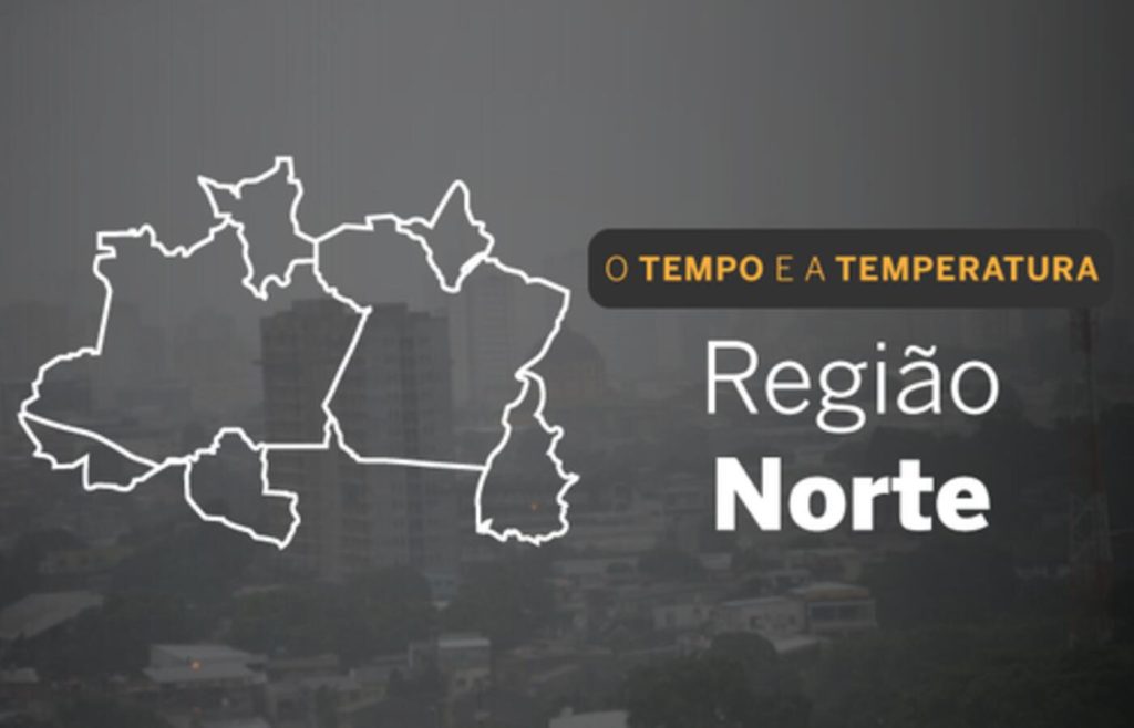 PREVISÃO DO TEMPO: Norte terá sexta-feira (6) de chuva em boa parte da região