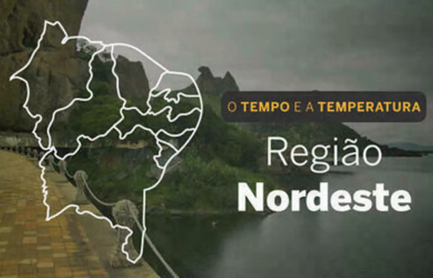 Previsão do tempo Nordeste: chuvas no litoral e calor no interior