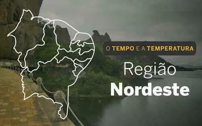Chuva e céu nublado predominam no Nordeste nesta terça (24)