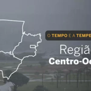 PREVISÃO DO TEMPO: segunda-feira (2) com chuvas em regiões do Centro-Oeste