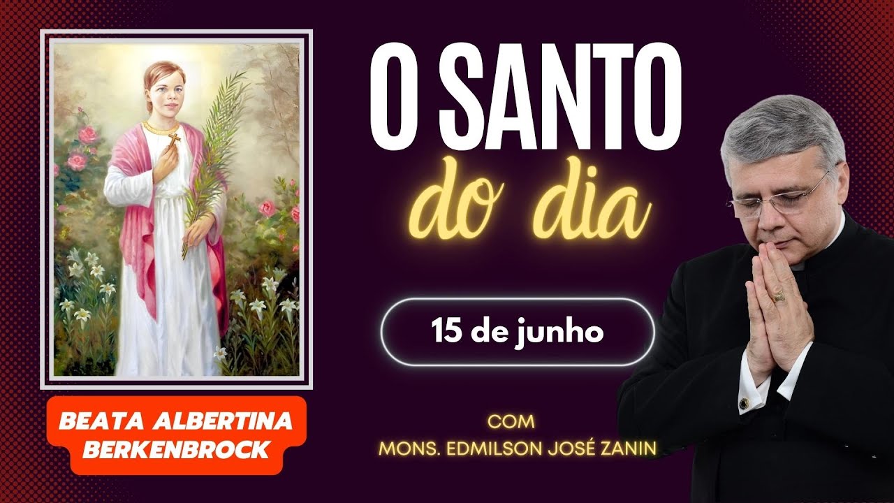 Santo do Dia 15 de Junho: Beata Albertina Berkenbrock