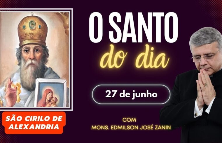 Santo do Dia 27 de junho: São Cirilo de Alexandria e sua história