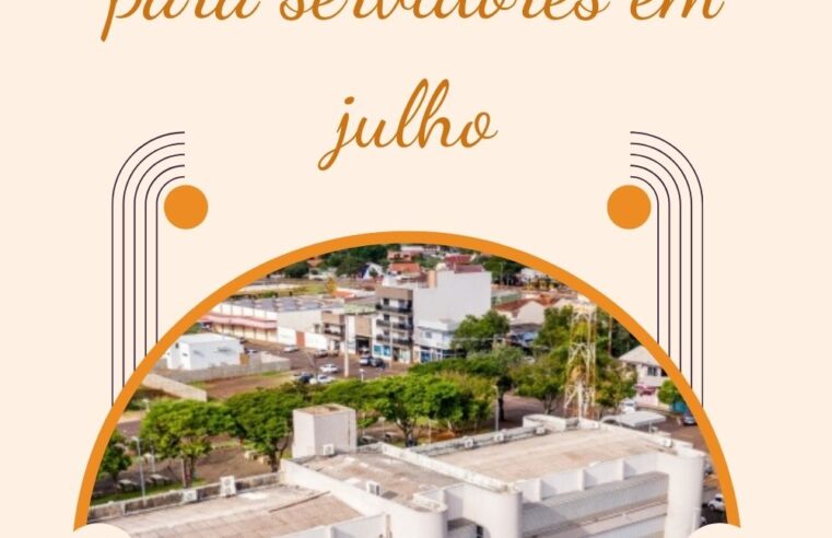 Santa Terezinha antecipa 13º salário para servidores em julho